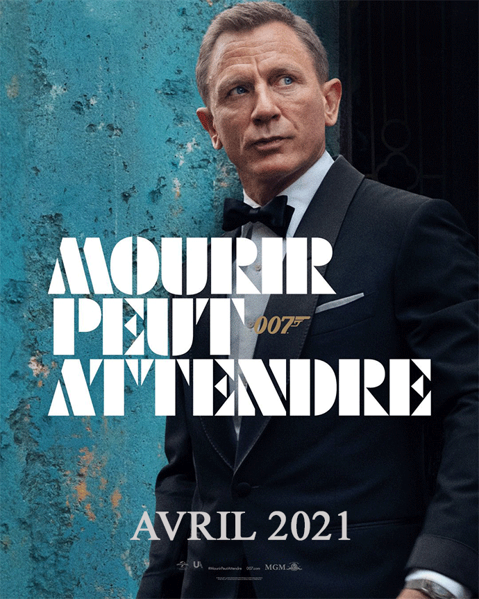 Affiche JAMES BOND 25 No time to die affiche by secavi