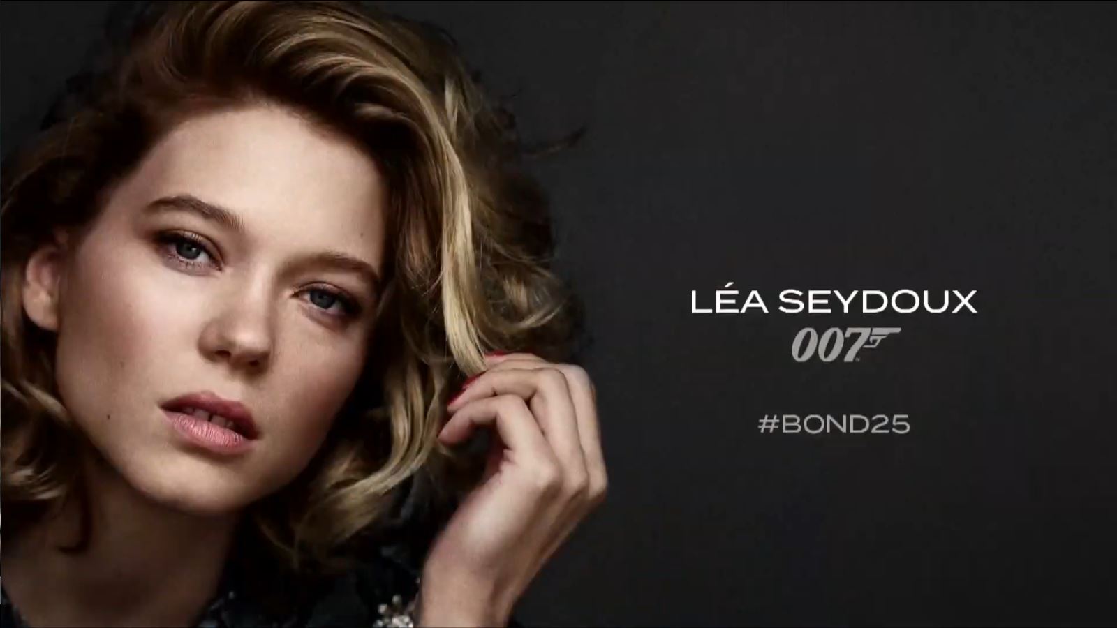 James Bond 25 - Lea Seydoux