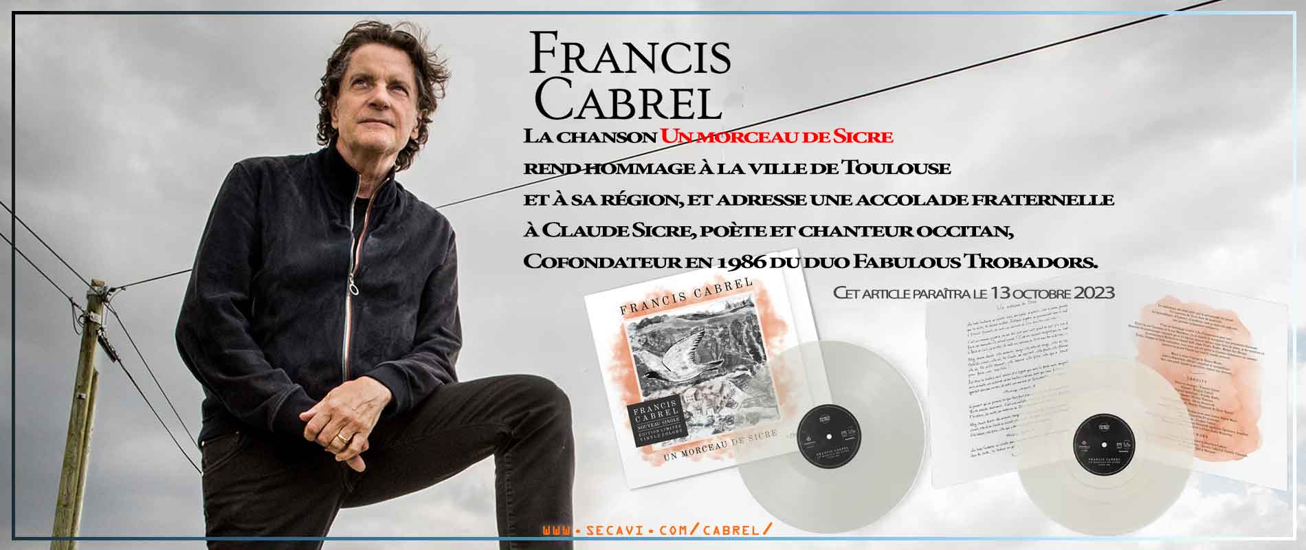Francis Cabrel Un Morceau de Sicre