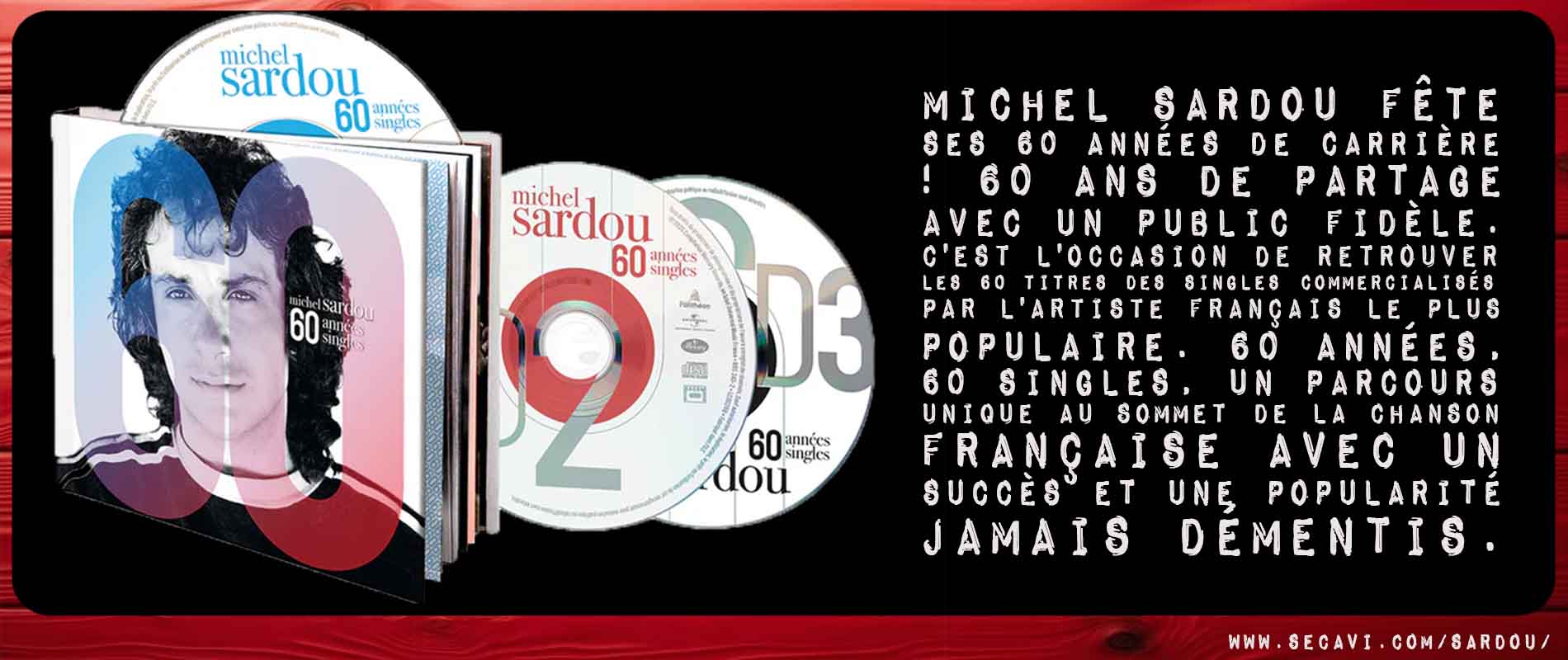 Michel Sardou 60 Années, 60 Singles