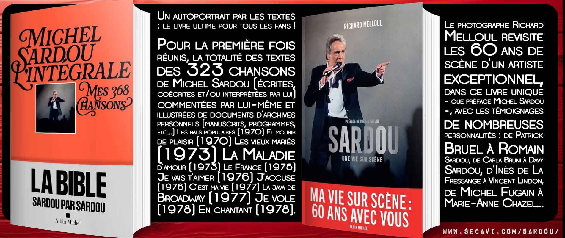 Michel Sardou Mes 368 chansons
